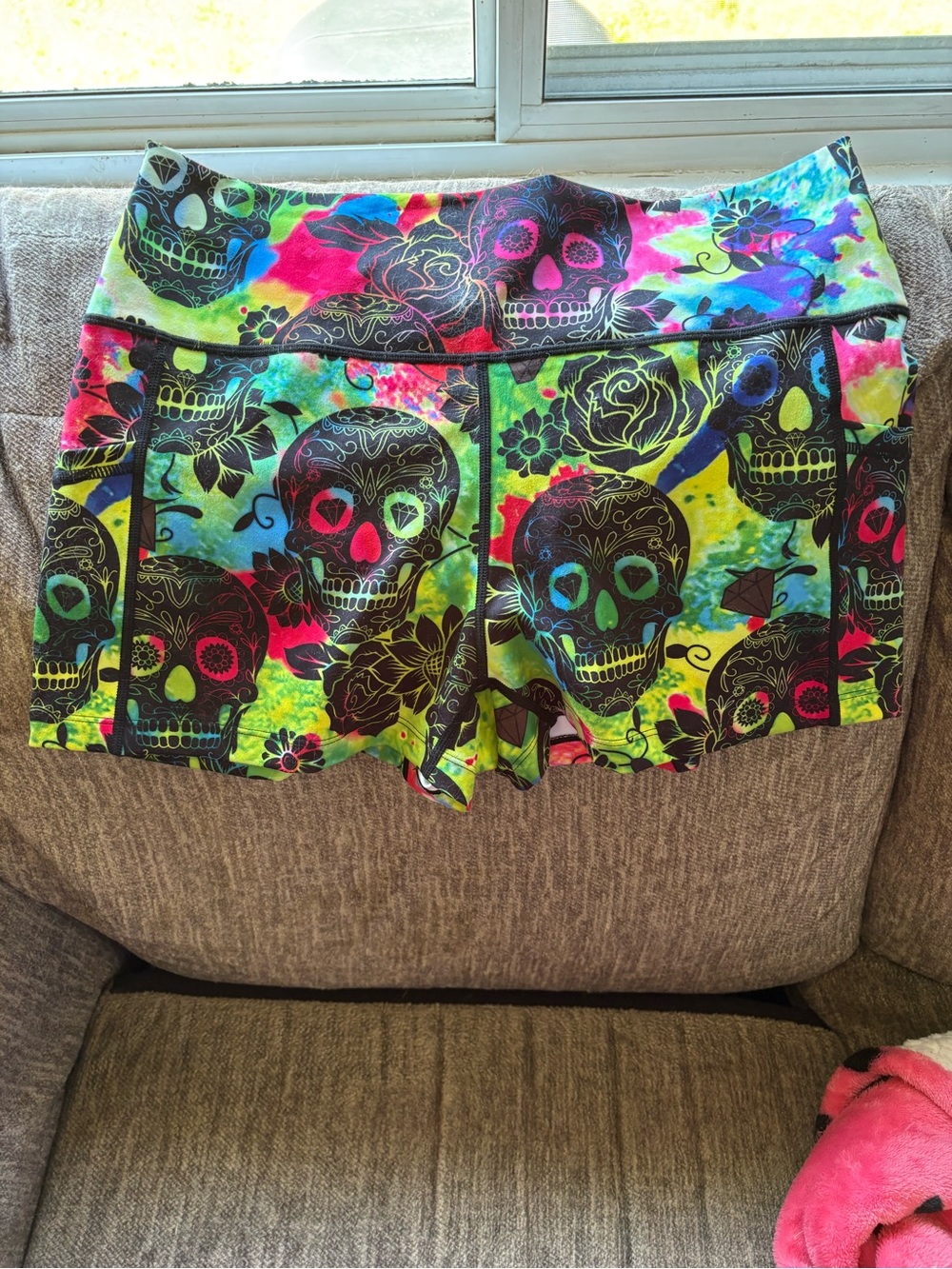 Constantly Varied Gear Neon Skull XL 5’ Shorts
